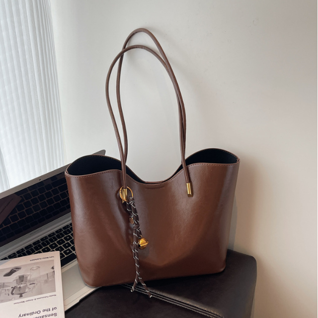Brun Sierra shopper set fra siden
