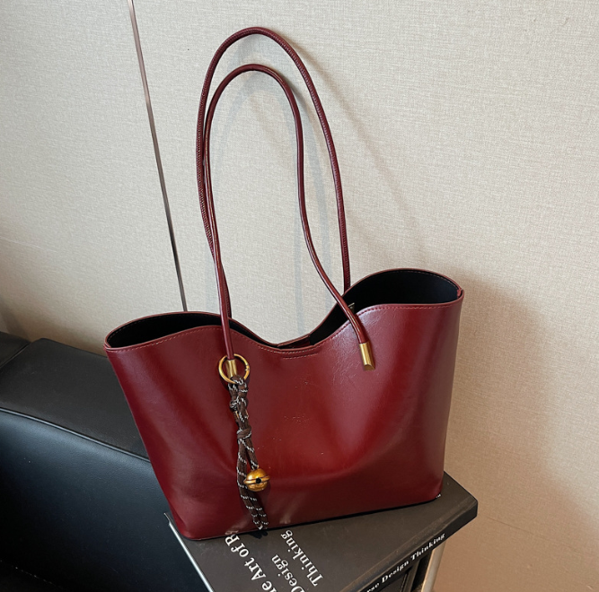 Bordeaux Sierra shopper set fra siden