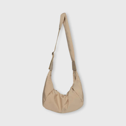 Sand Baggy nylon crossbody set fra siden