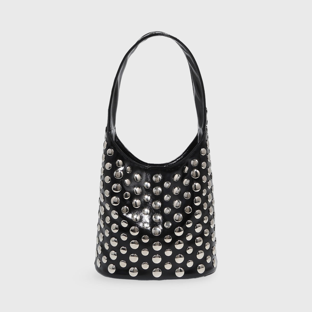 Sort Crissy bucket taske set forfra