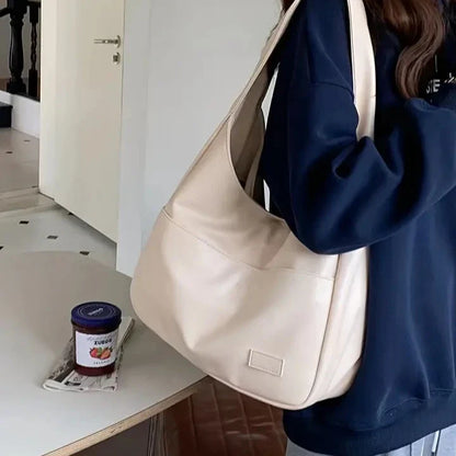 Creme Everyday shopper set skråt forfra