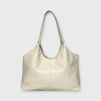 Creme Hannah shopper set forfra