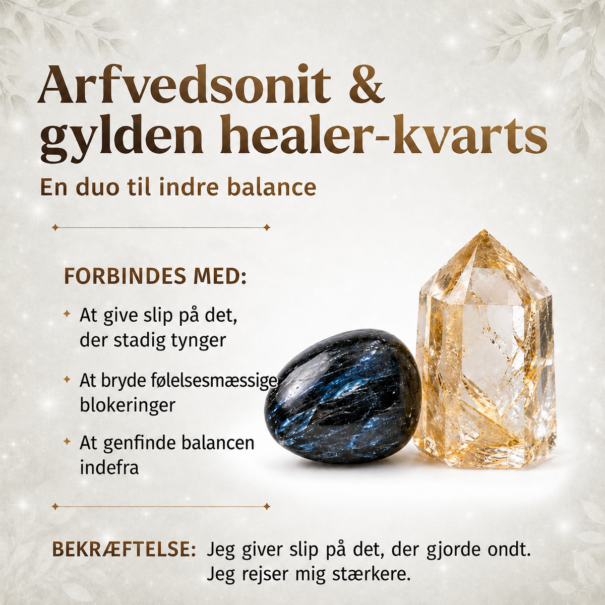 Indre Klarhed – Arfvedsonit-armbånd | 6 mm – billede 3