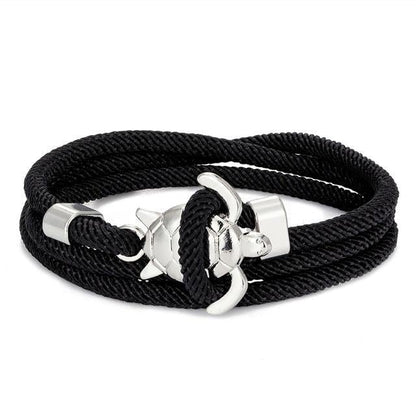 Havskildpadde | Snoet armbånd med skildpaddelås – Visning 09