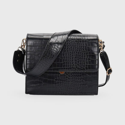 Sort Workday croco crossbody set fra siden