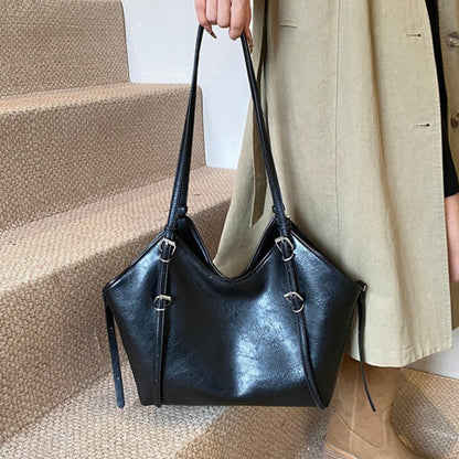 Sort Yara shopper detaljebillede